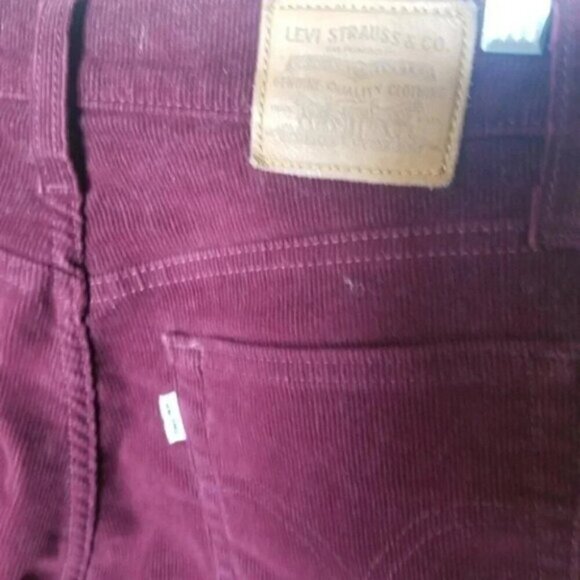 Levi's Wedgie Straight Leg Cord Potent Corduroy 26 - Picture 15 of 16